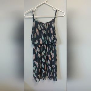 Wet Seal Feather Dress   Size XSmall